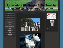 Tablet Screenshot of bigtrouble-minis.de